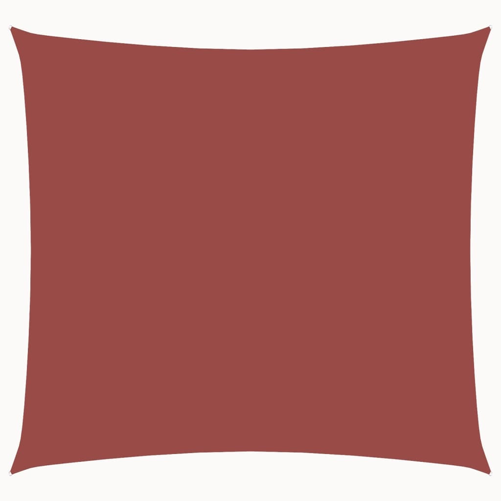 vidaXL Jedro za zaštitu od sunca od tkanine kvadratno 2x2 m boja cigle