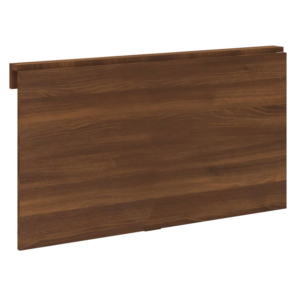 vidaXL Sklopivi zidni stolić Smeđi hrast 100x60x56 cm drveni