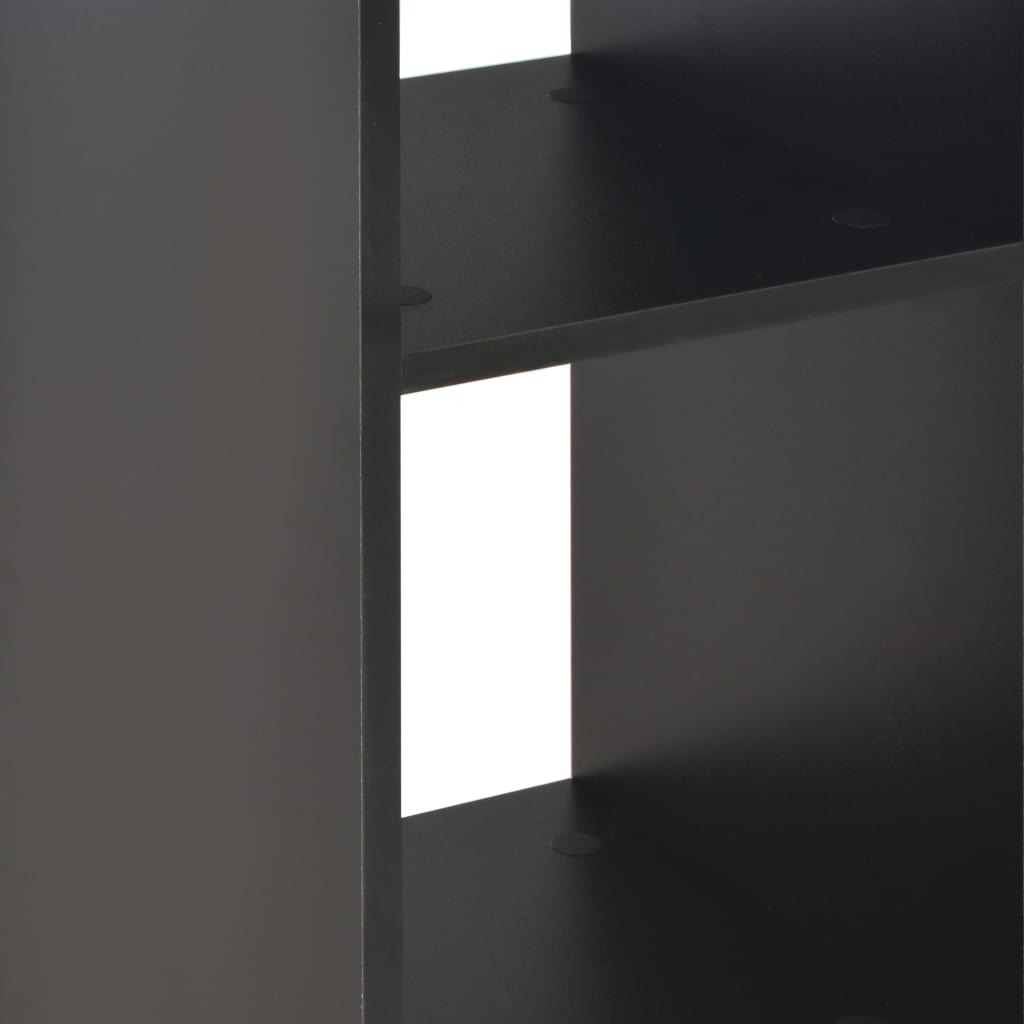 vidaXL Barski stol crni 60 x 60 x 110 cm