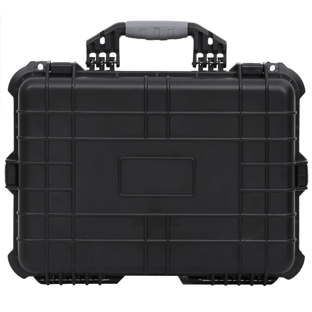 vidaXL Prijenosni kovčeg crni 52x40x19 cm od PP-a