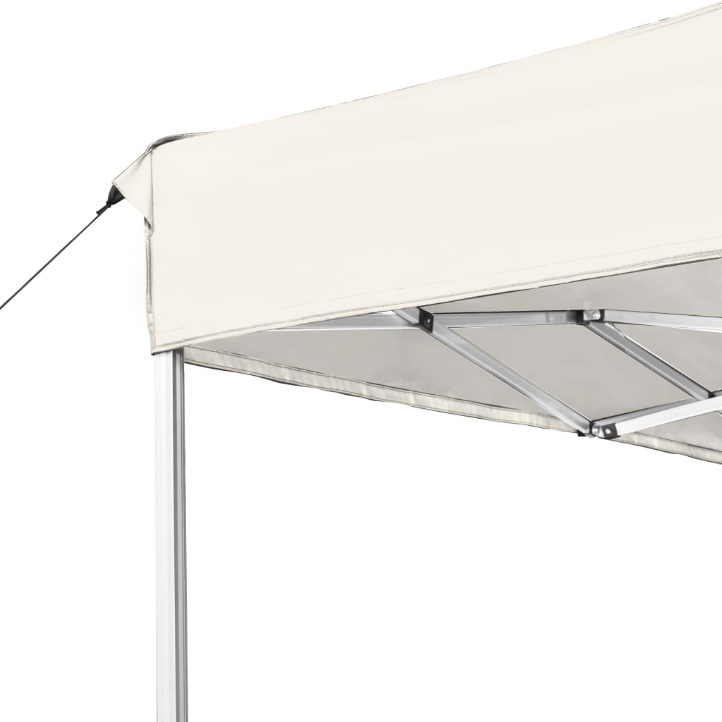 vidaXL Profesionalni sklopivi šator za zabave aluminijski 4,5x3 m krem