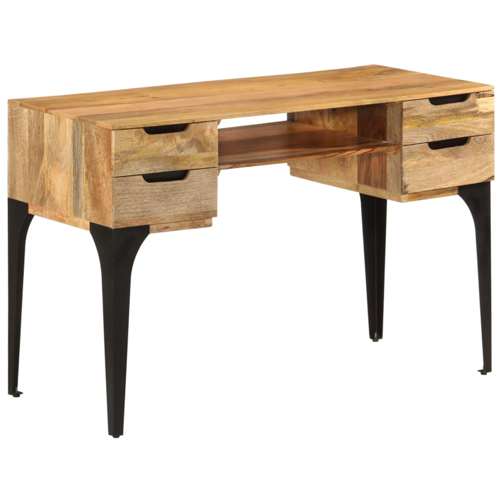 vidaXL Radni stol 110 x 50 x 76 cm od masivnog drva manga