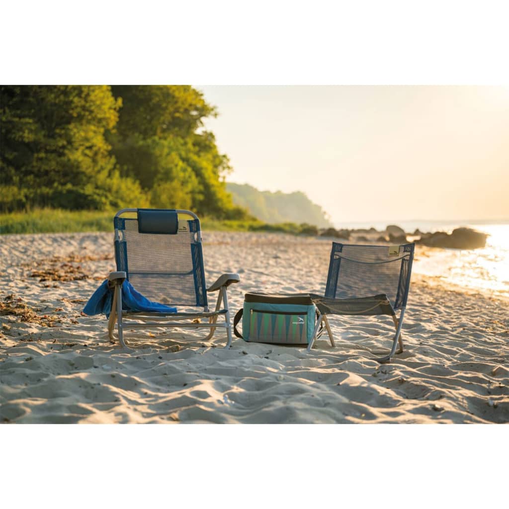Easy Camp sklopiva stolica za plažu Breaker oceanskoplava