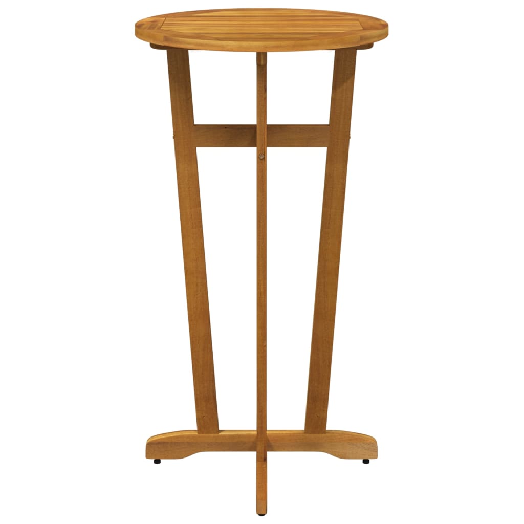 vidaXL Vrtni barski stol Ø 60 x 105 cm od masivnog bagremovog drva