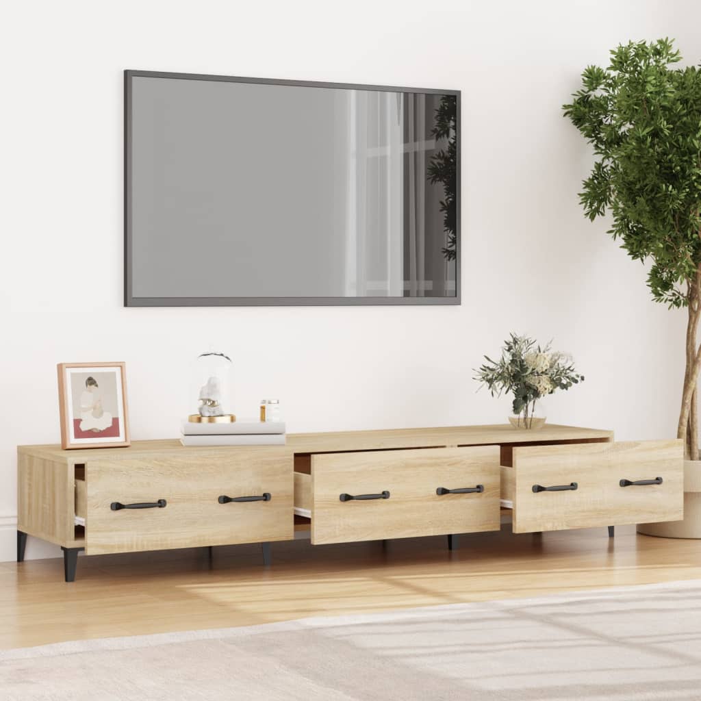 vidaXL TV ormarić hrasta sonome 150x34,5x30 cm od konstruiranog drva