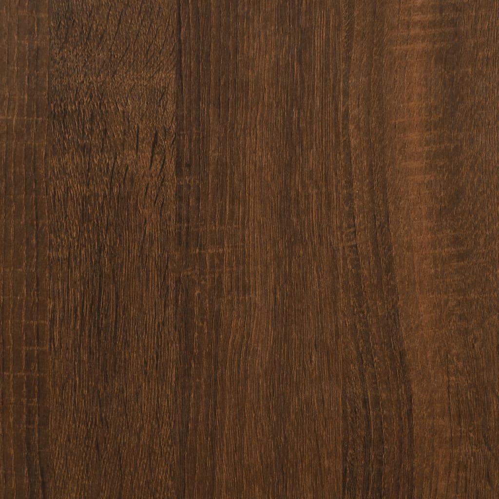 vidaXL Visoka komoda boja hrasta 62 x 36 x 121,5 cm konstruirano drvo