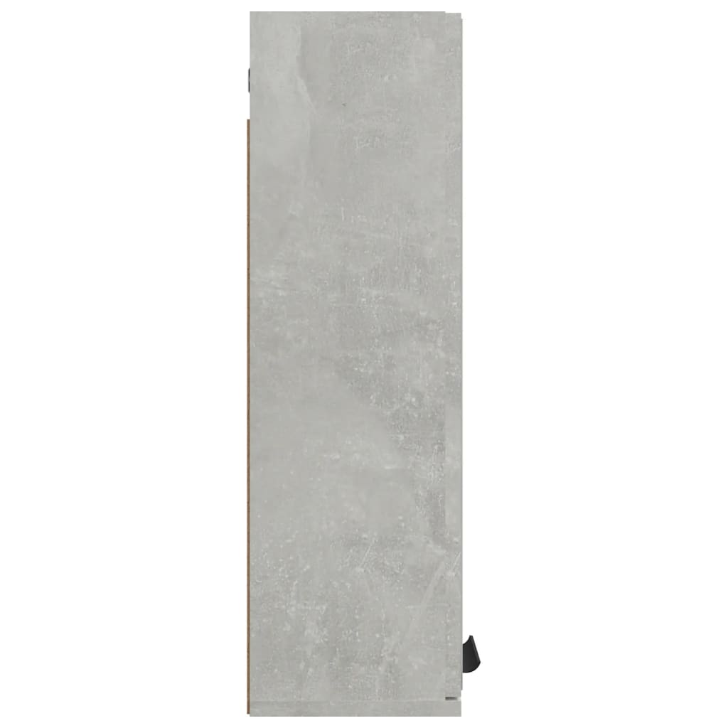 vidaXL Kupaonski ormarić s ogledalom siva boja betona 64 x 20 x 67 cm