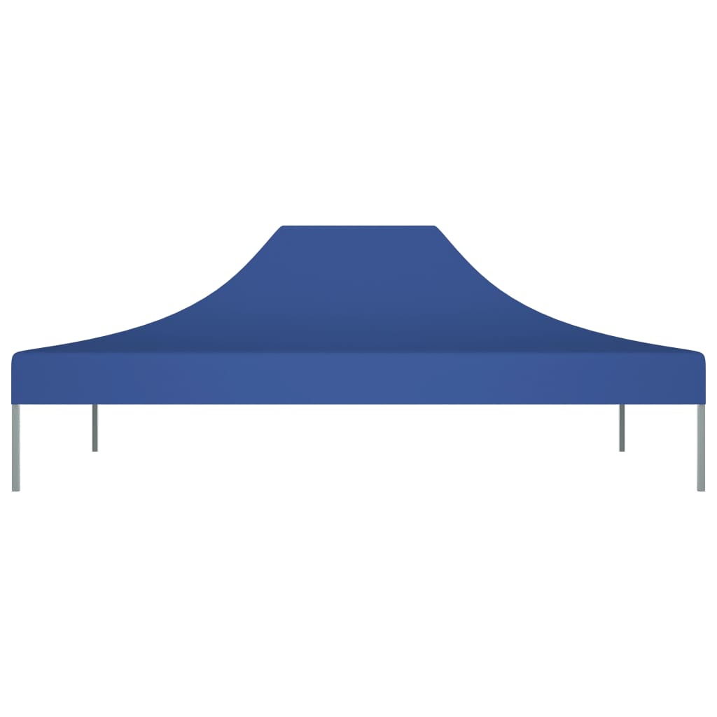 vidaXL Krov za šator za zabave 4,5 x 3 m plavi 270 g/m²