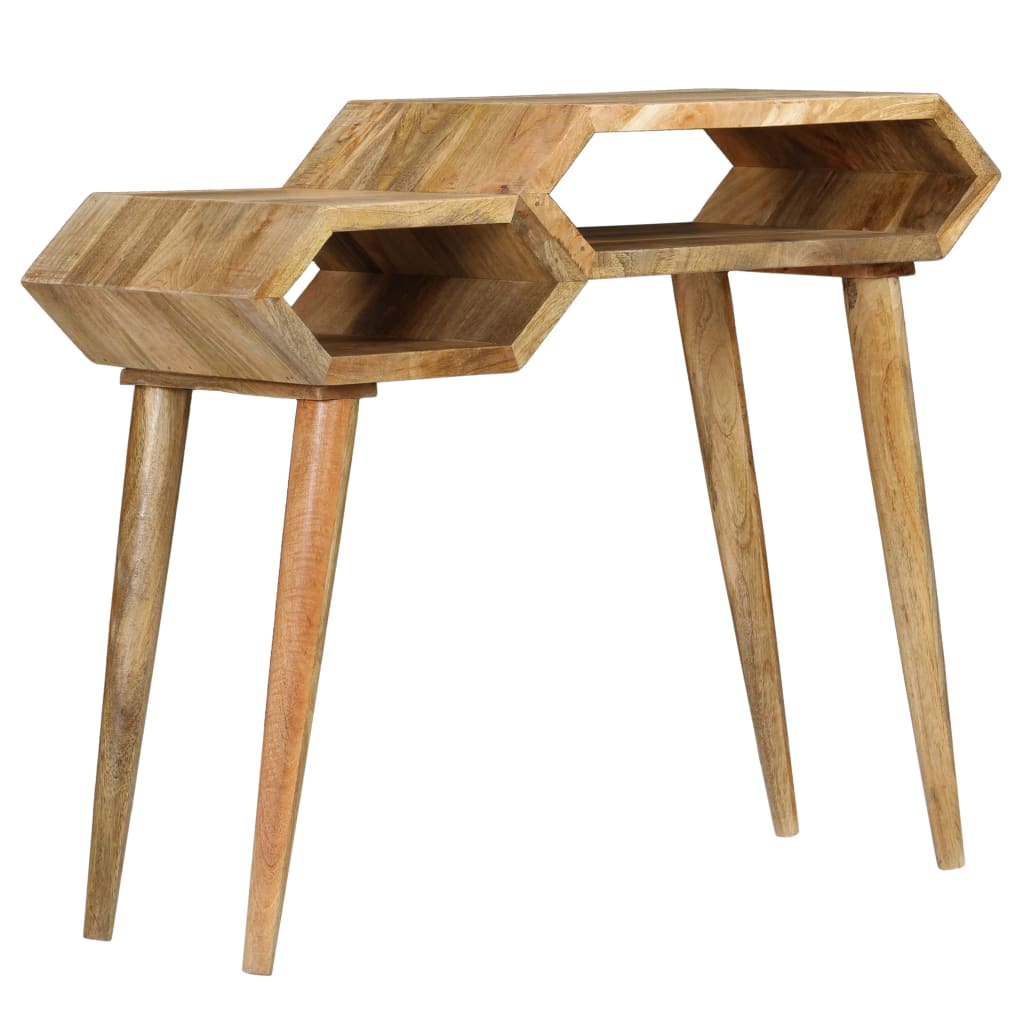 vidaXL Konzolni stol od masivnog drva manga 90 x 35 x 76 cm