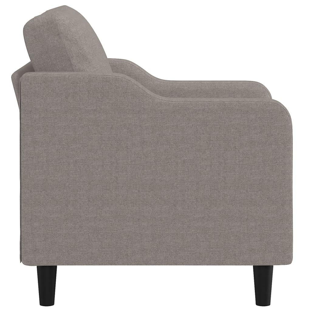 vidaXL Fotelja smeđesiva 60 cm od tkanine
