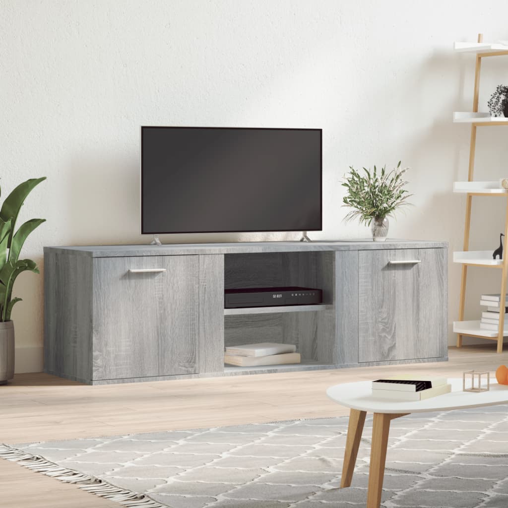 vidaXL TV ormarić siva boja hrasta 120 x 34 x 37 cm konstruirano drvo