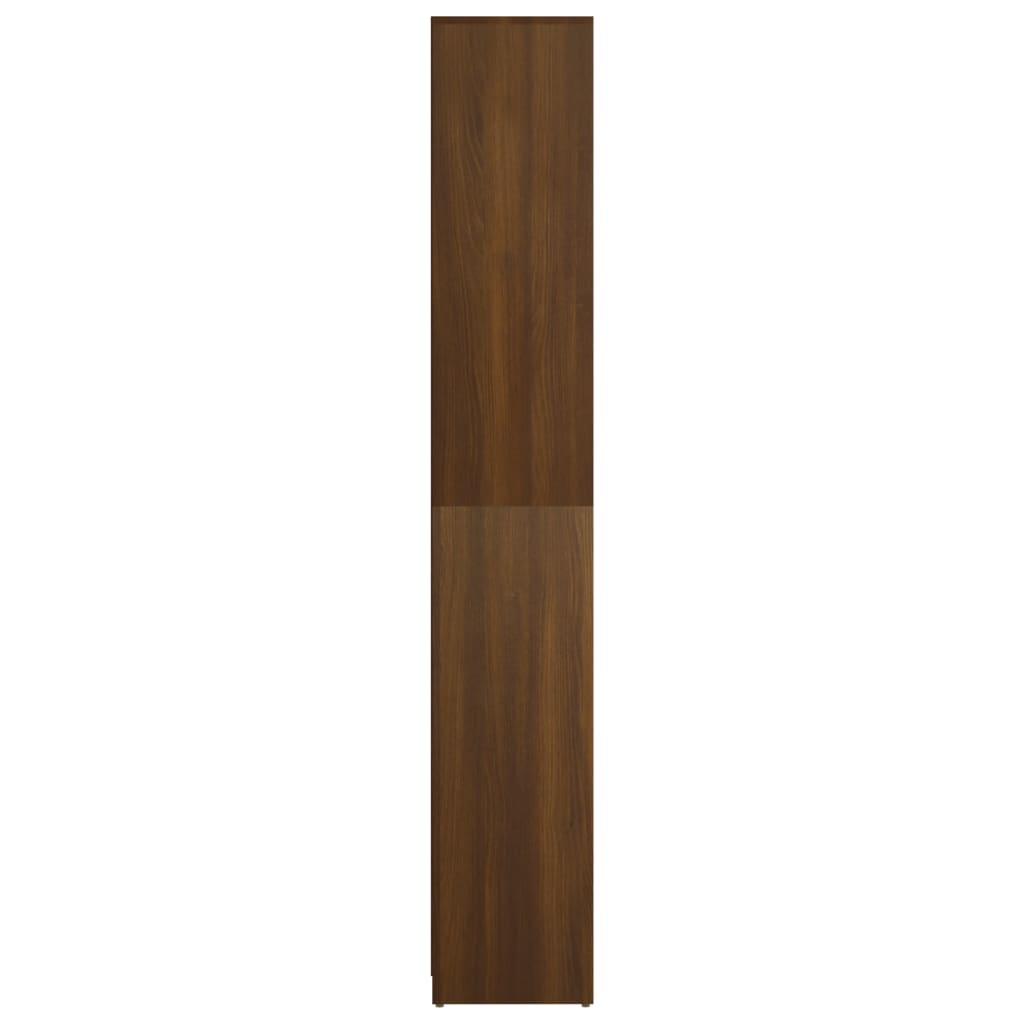 vidaXL Kupaonski ormarić boja smeđeg hrasta 30 x 30 x 183,5 cm drveni