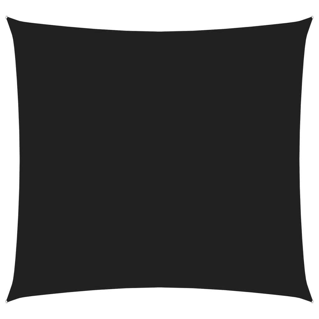 vidaXL Jedro protiv sunca od tkanine Oxford četvrtasto 4,5x4,5 m crno