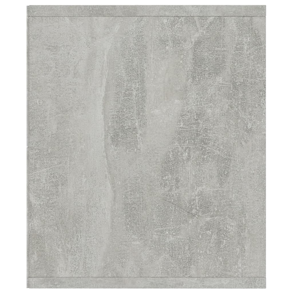 vidaXL Ormarić za knjige/TV siva boja betona 143 x 30 x 36 cm