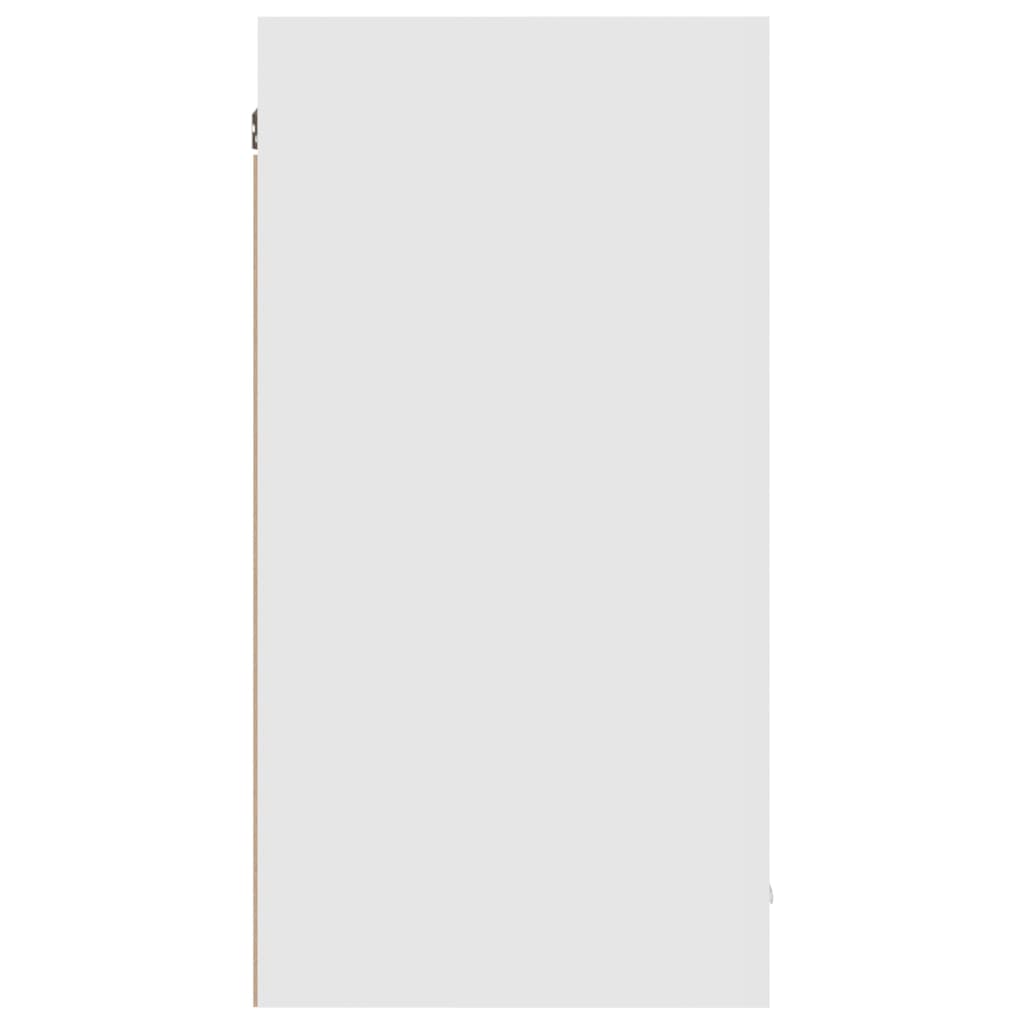 vidaXL Viseći ormarić sjajni bijeli 80 x 31 x 60 cm konstruirano drvo